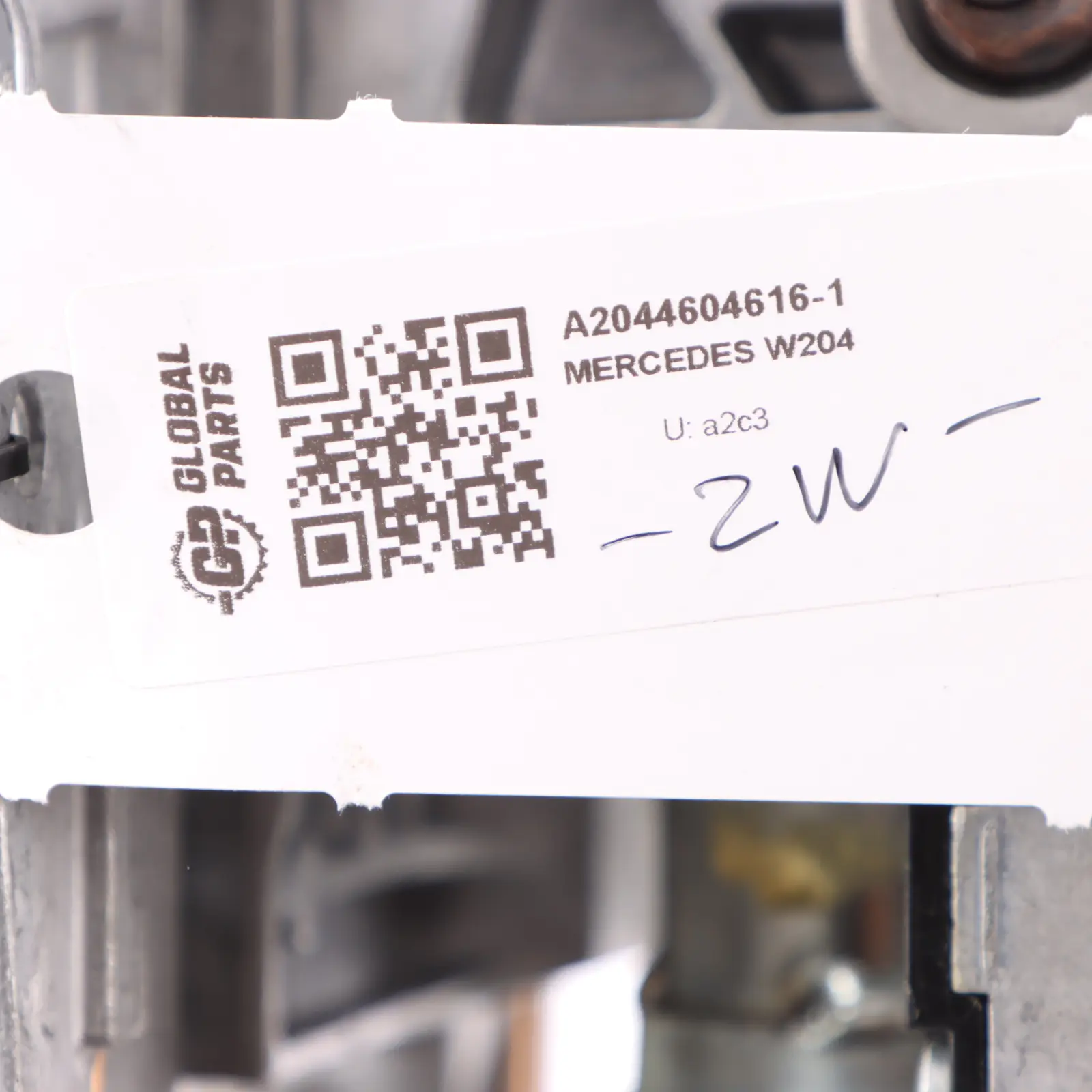 Mercedes W204 Tubo De la columna Dirección Ajustable Eléctricamente A2044604616