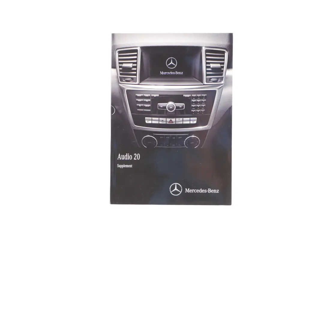  Owner's Handbook Mercedes W204 Service Booklet Instructions Pouch Case Wallet - SKU A2045843783 - Part number A2045843783