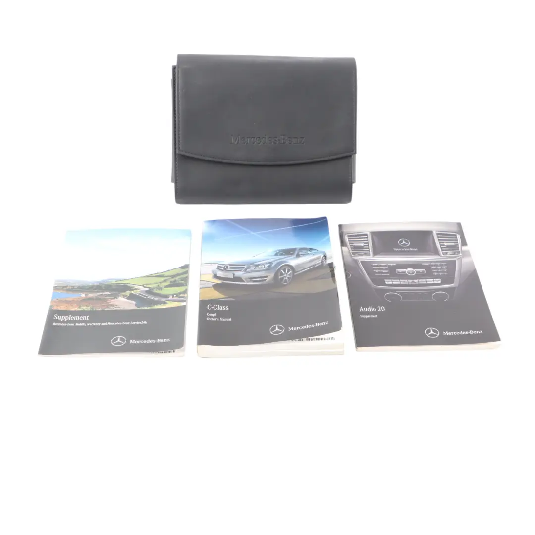 Owner's Handbook Mercedes W204 Service Booklet Instructions Pouch Case Wallet to with Part number A2045843783 Owner's Handbook Mercedes W204 Service Booklet Instructions Pouch Case Wallet - SKU A2045843783 - Part number A2045843783