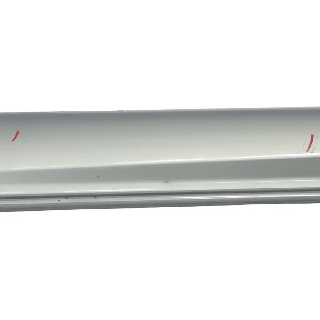 Mercedes W204 Side Skirt Cover Door Sill Panel Left N/S Palladium Silver - 792 - SKU A2046981354-PAL - Part number A2046981354