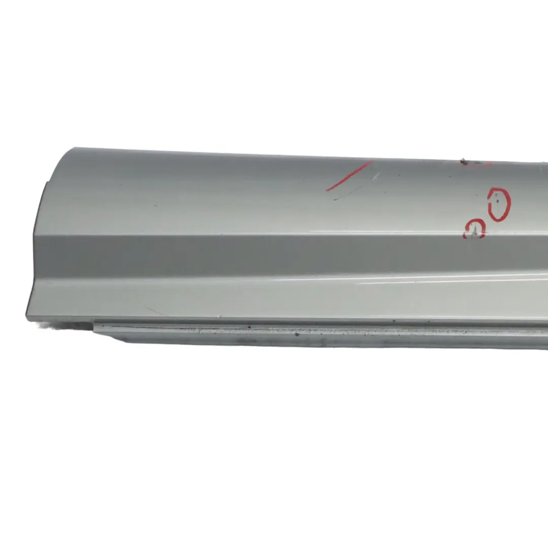 Mercedes W204 Side Skirt Cover Door Sill Panel Left N/S Palladium Silver - 792 - SKU A2046981354-PAL - Part number A2046981354