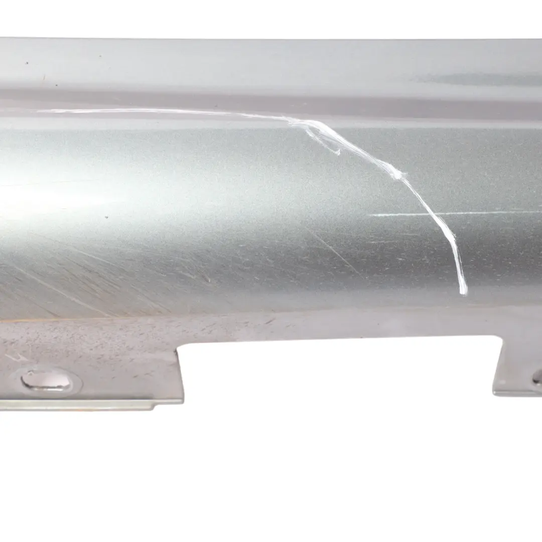 Mercedes W204 Side Skirt Cover Door Sill Panel Right O/S Alabandine Grey - 779 - SKU A2046981454-ALG - Part number A2046981454