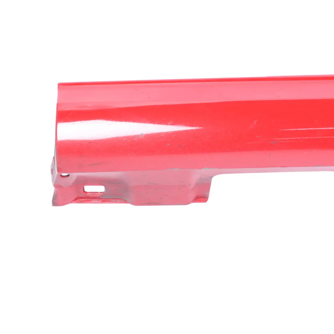 Side Skirt Styling Door Sill Cover Left N/S Fire Opal Red 590 to Mercedes C204 AMG with Part number A2046982554 Mercedes C204 AMG Side Skirt Styling Door Sill Cover Left N/S Fire Opal Red 590 - SKU A2046982554-FUP - Part number A2046982554