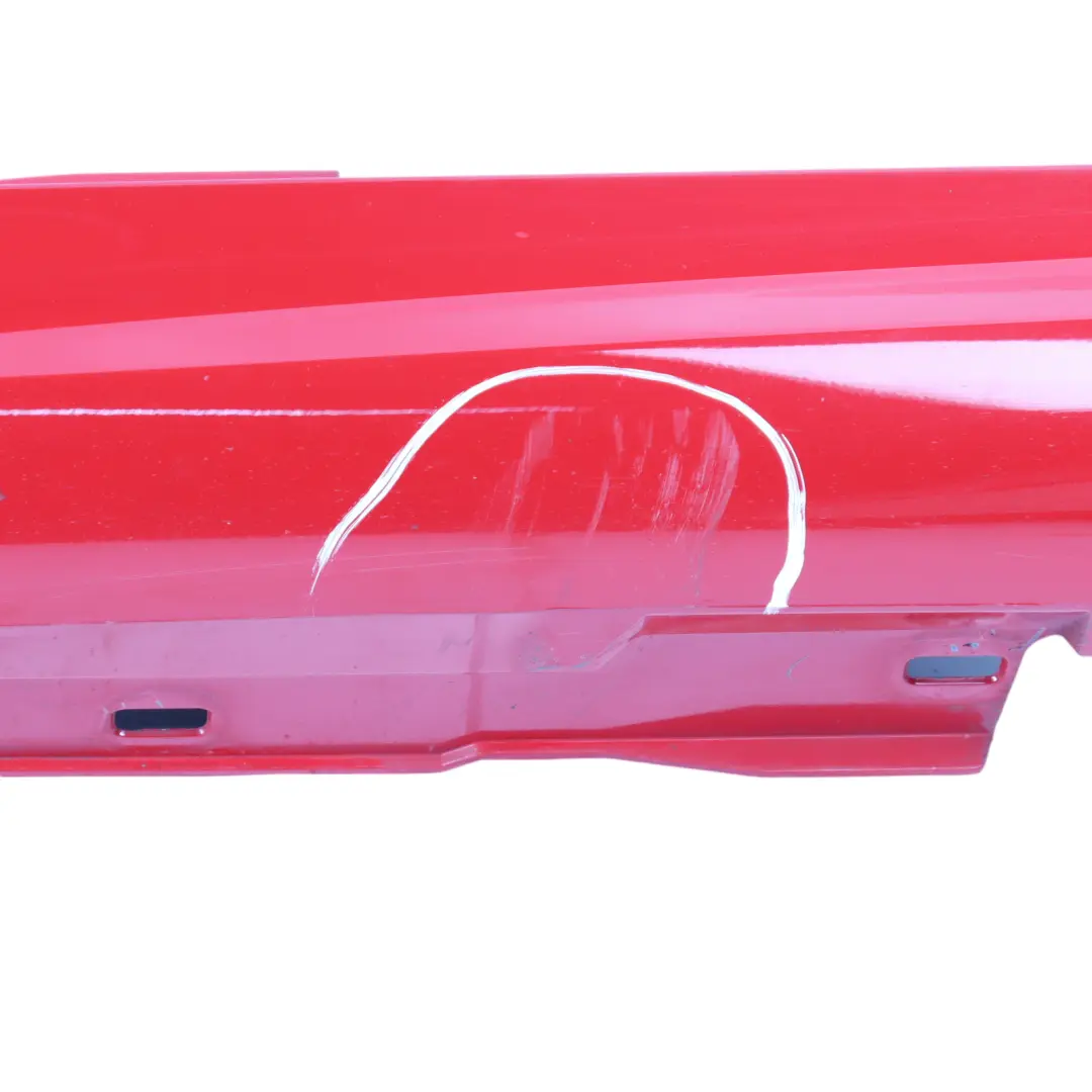 Side Skirt Styling Door Sill Cover Left N/S Fire Opal Red 590 to Mercedes C204 AMG with Part number A2046982554 Mercedes C204 AMG Side Skirt Styling Door Sill Cover Left N/S Fire Opal Red 590 - SKU A2046982554-FUP - Part number A2046982554