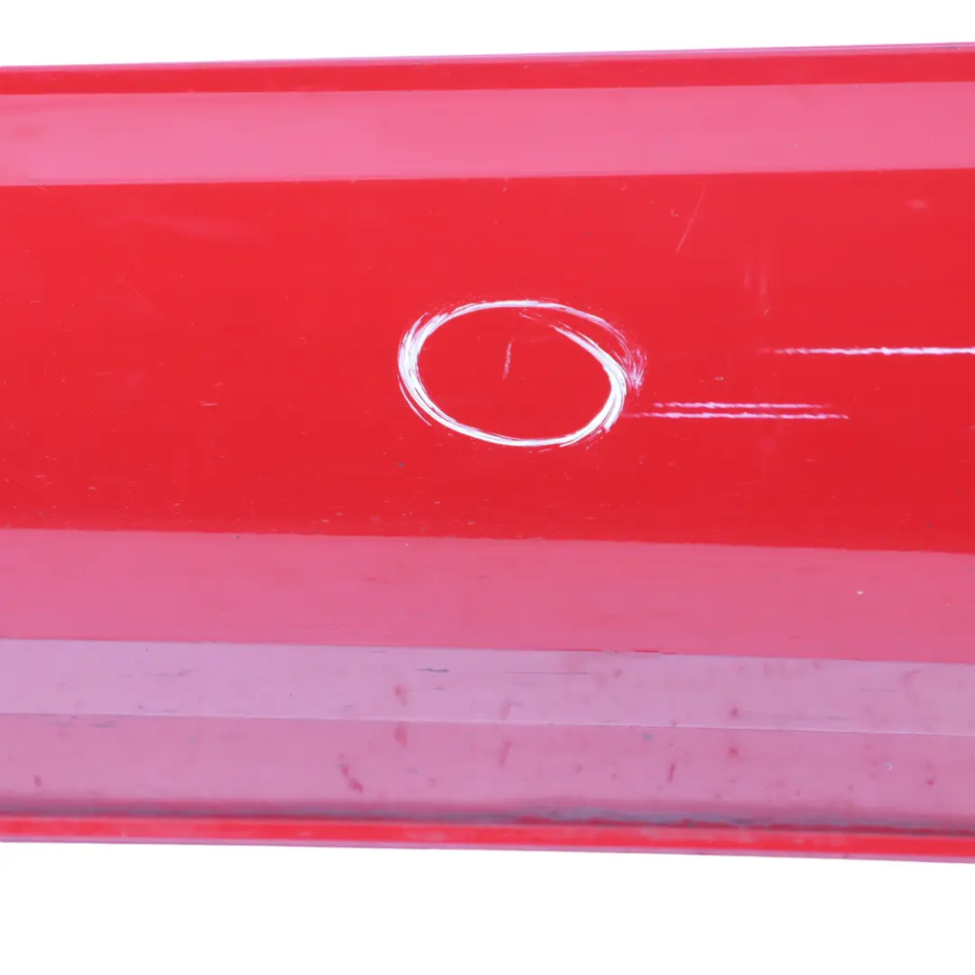 Side Skirt Styling Door Sill Cover Left N/S Fire Opal Red 590 to Mercedes C204 AMG with Part number A2046982554 Mercedes C204 AMG Side Skirt Styling Door Sill Cover Left N/S Fire Opal Red 590 - SKU A2046982554-FUP - Part number A2046982554