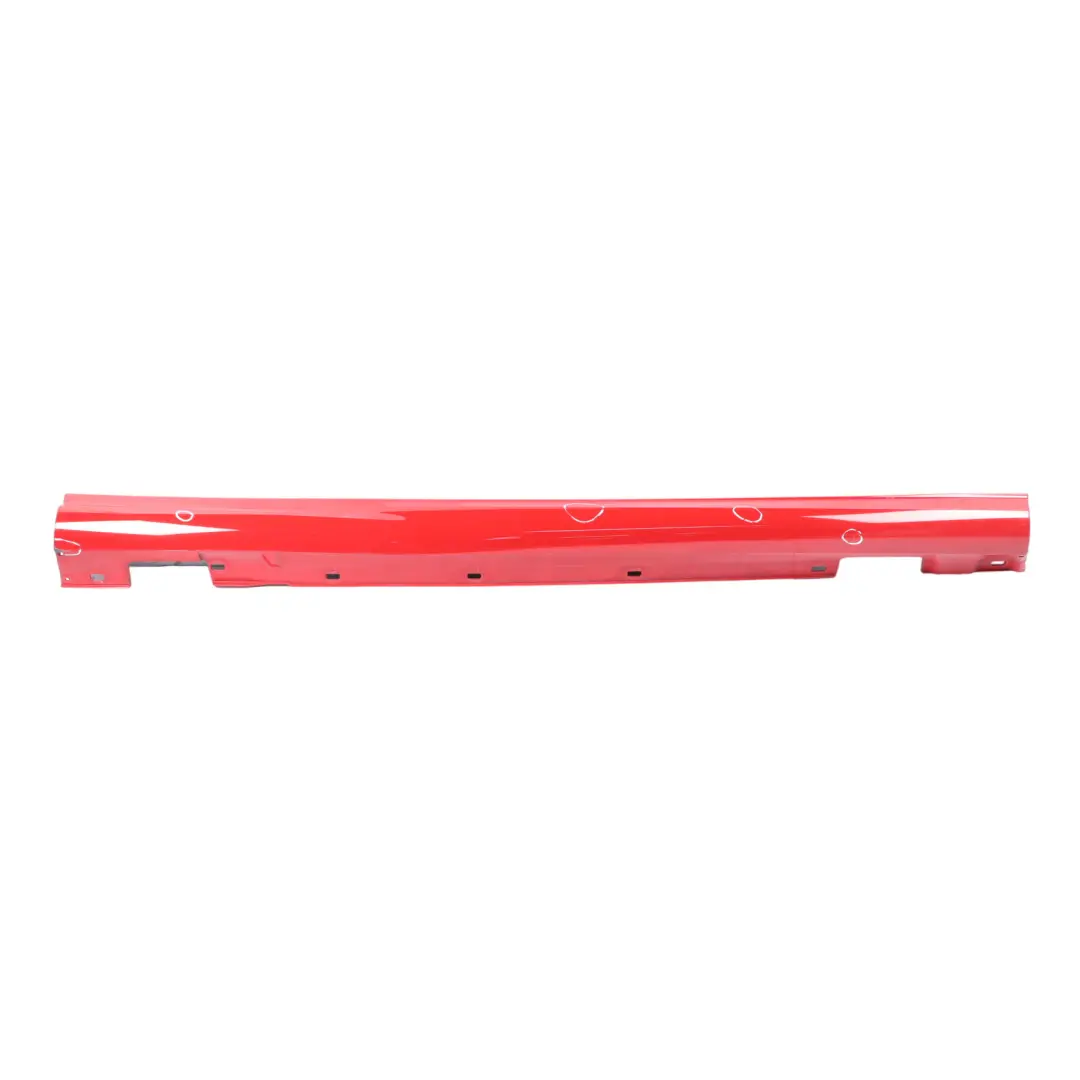 Side Skirt Door Sill Cover Right O/S Fire Opal Red - 590 to Mercedes C204 AMG with Part number A2046982654 Mercedes C204 AMG Side Skirt Door Sill Cover Right O/S Fire Opal Red - 590 - SKU A2046982654-FUP - Part number A2046982654