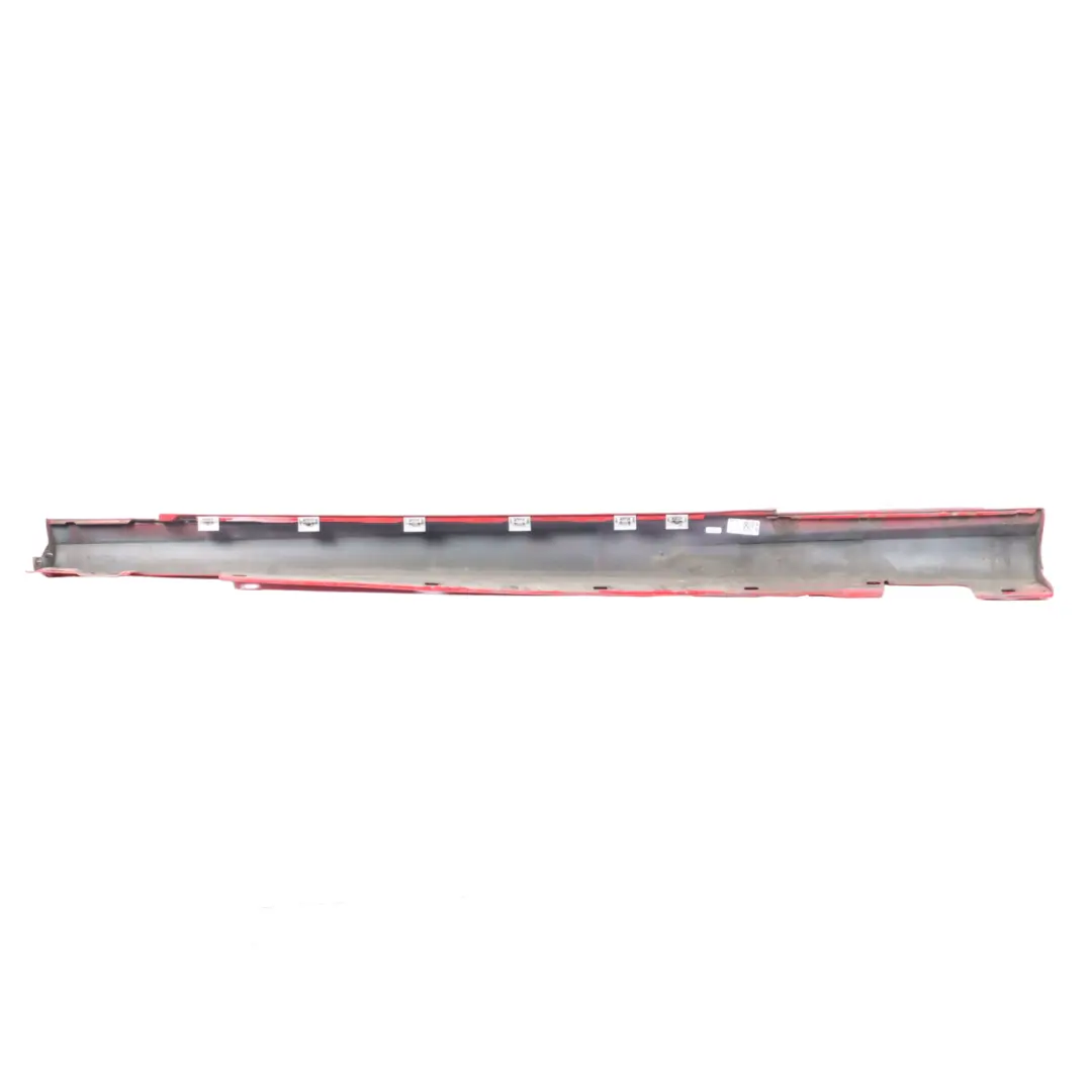 Side Skirt Door Sill Cover Right O/S Fire Opal Red - 590 to Mercedes C204 AMG with Part number A2046982654 Mercedes C204 AMG Side Skirt Door Sill Cover Right O/S Fire Opal Red - 590 - SKU A2046982654-FUP - Part number A2046982654
