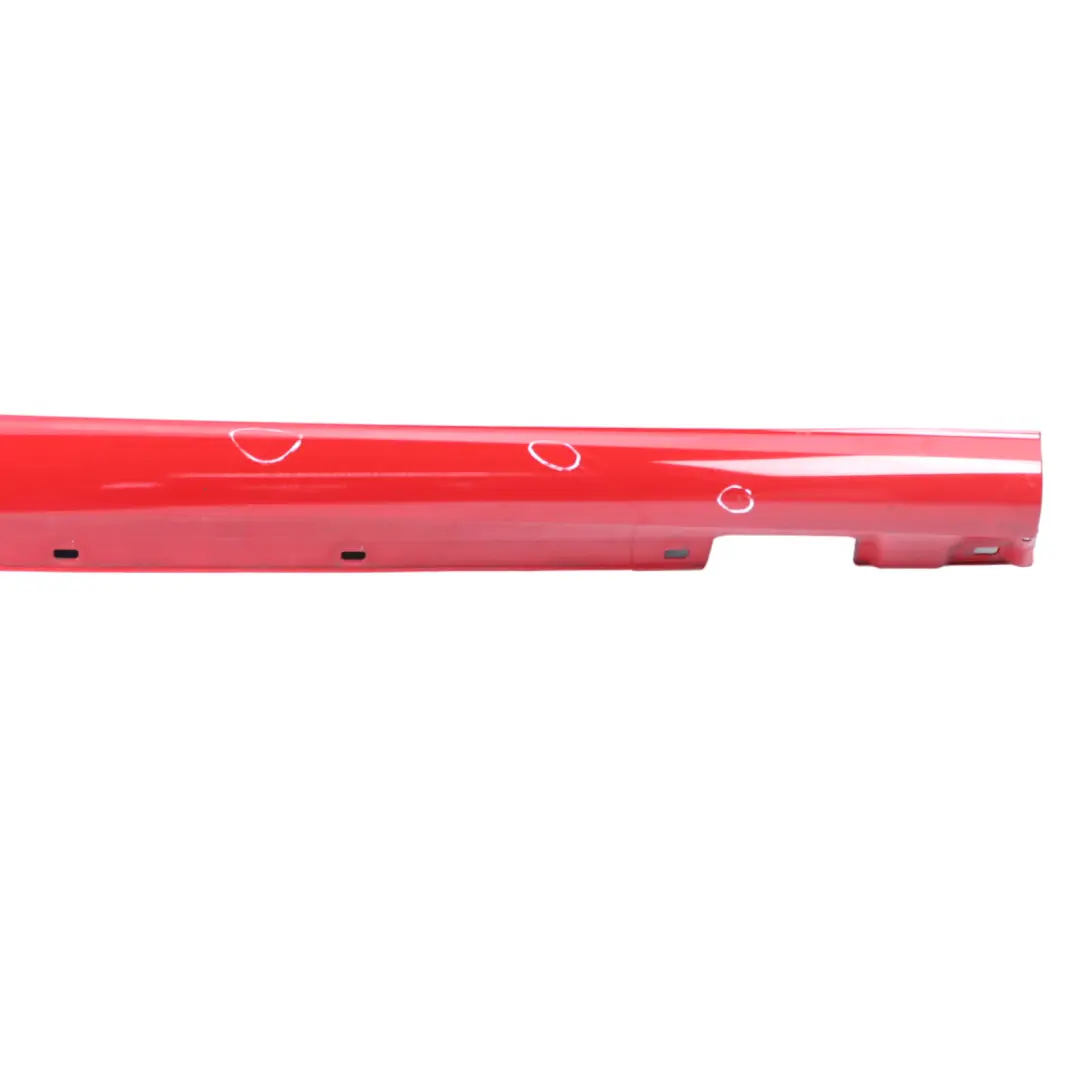 Side Skirt Door Sill Cover Right O/S Fire Opal Red - 590 to Mercedes C204 AMG with Part number A2046982654 Mercedes C204 AMG Side Skirt Door Sill Cover Right O/S Fire Opal Red - 590 - SKU A2046982654-FUP - Part number A2046982654