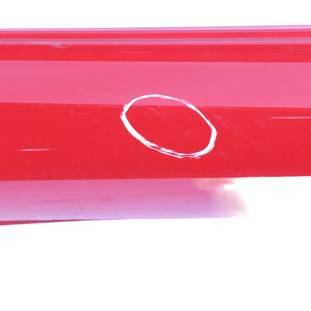 Side Skirt Door Sill Cover Right O/S Fire Opal Red - 590 to Mercedes C204 AMG with Part number A2046982654 Mercedes C204 AMG Side Skirt Door Sill Cover Right O/S Fire Opal Red - 590 - SKU A2046982654-FUP - Part number A2046982654