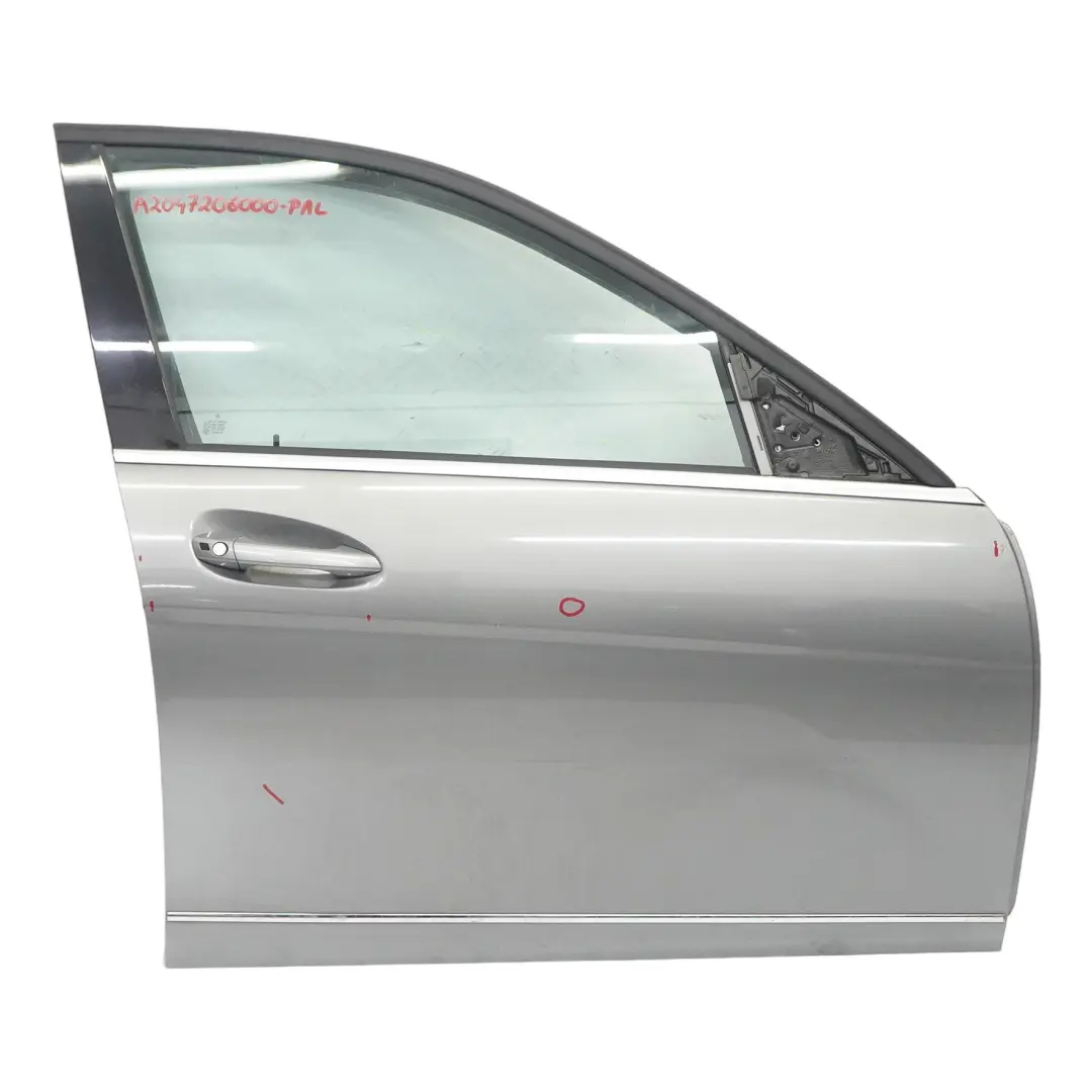 Mercedes W204 Door Front Right O/S Palladium Silver Metallic - 792 - SKU A2047206000-PAL - Part number A2047206000