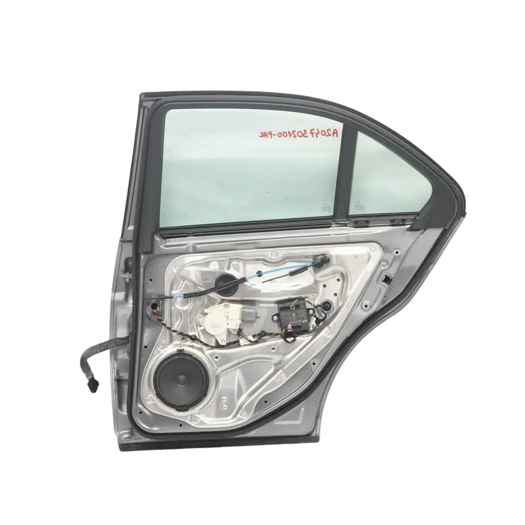 Mercedes W204 Door Rear Left N/S Saloon Palladium Silver Metallic - 792 - SKU A2047302100-PAL - Part number A2047302100