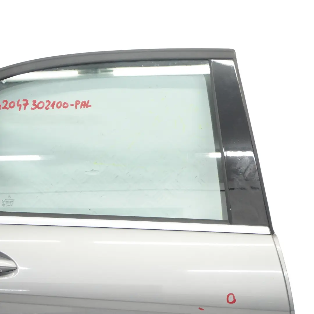 Mercedes W204 Tür Hinten Links Limousine Palladiumsilber Metallic - 792 - SKU A2047302100-PAL - Teilenummer A2047302100