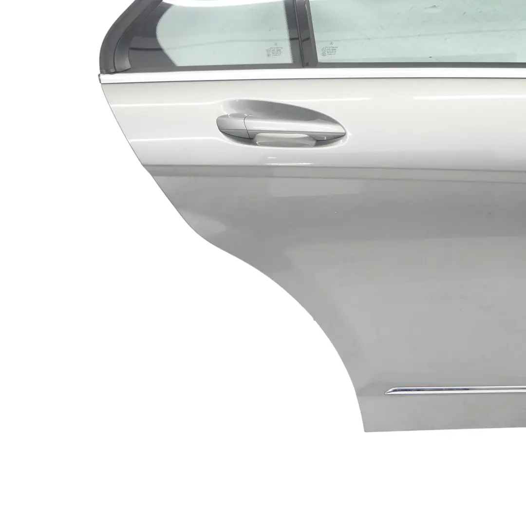 Mercedes W204 Drzwi Lewe Tylne Palladium Silver Srebrny Metalik - 792 - SKU A2047302100-PAL - Numer Części A2047302100
