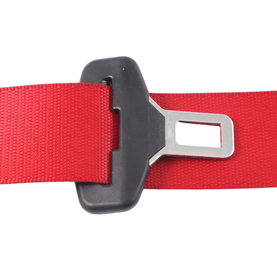 Mercedes W204 Seat Belt Rear Centre Middle Seatbelt Red - SKU A2048601185 - Part number A2048601185