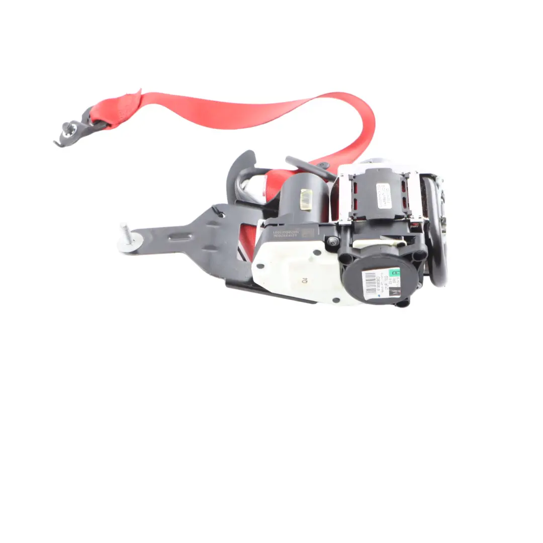 Front Seat Belt Right O/S Upper Pretesnioner Red to Mercedes W204 with Part number A2048604686 Mercedes W204 Front Seat Belt Right O/S Upper Pretesnioner Red - SKU A2048604686-1 - Part number A2048604686