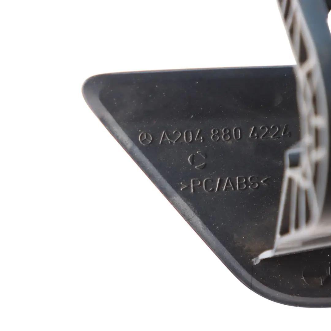 Headlight Washer Cover Front Left N/S Tenorite Grey Metallic - 755 to Mercedes W204 with Part number A2048804224 Mercedes W204 Headlight Washer Cover Front Left N/S Tenorite Grey Metallic - 755 - SKU A2048804224-TNG - Part number A2048804224