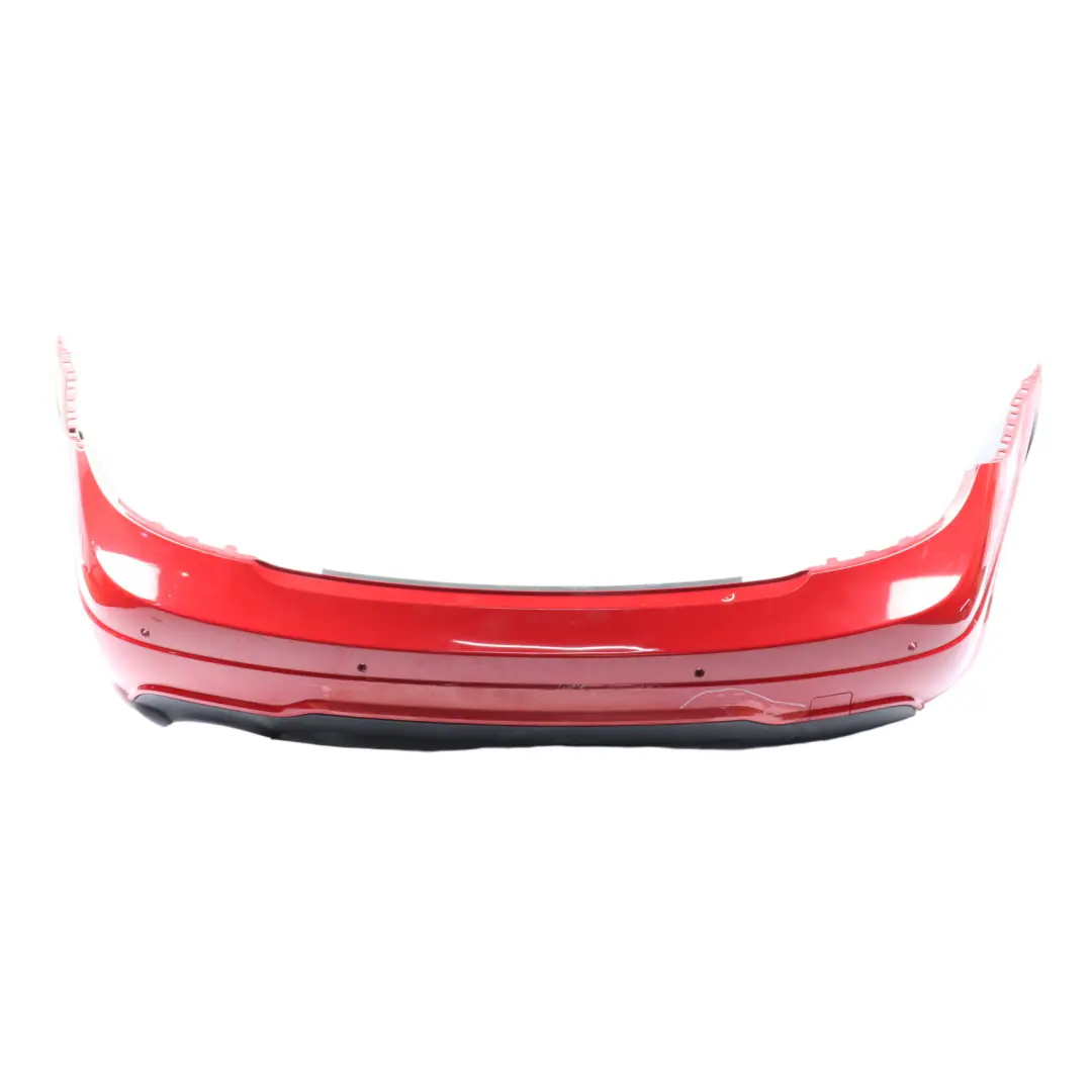 Bumper Trim Panel AMG Feueropal Fire Opal Red - 590 to Mercedes W204 Rear with Part number A2048809347 Mercedes W204 Rear Bumper Trim Panel AMG Feueropal Fire Opal Red - 590 - SKU A2048809347-FUP - Part number A2048809347