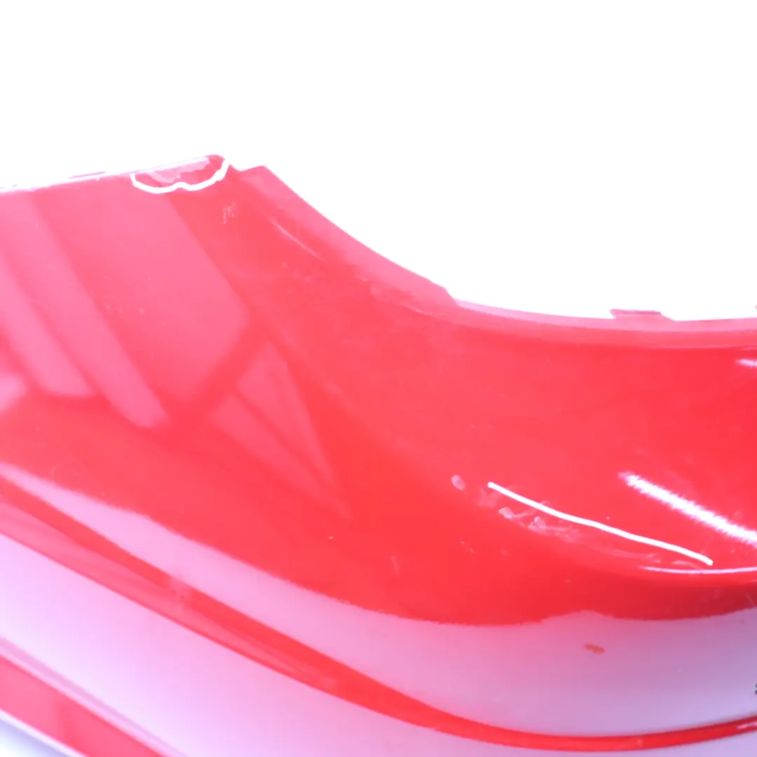 Bumper Trim Panel AMG Feueropal Fire Opal Red - 590 to Mercedes W204 Rear with Part number A2048809347 Mercedes W204 Rear Bumper Trim Panel AMG Feueropal Fire Opal Red - 590 - SKU A2048809347-FUP - Part number A2048809347