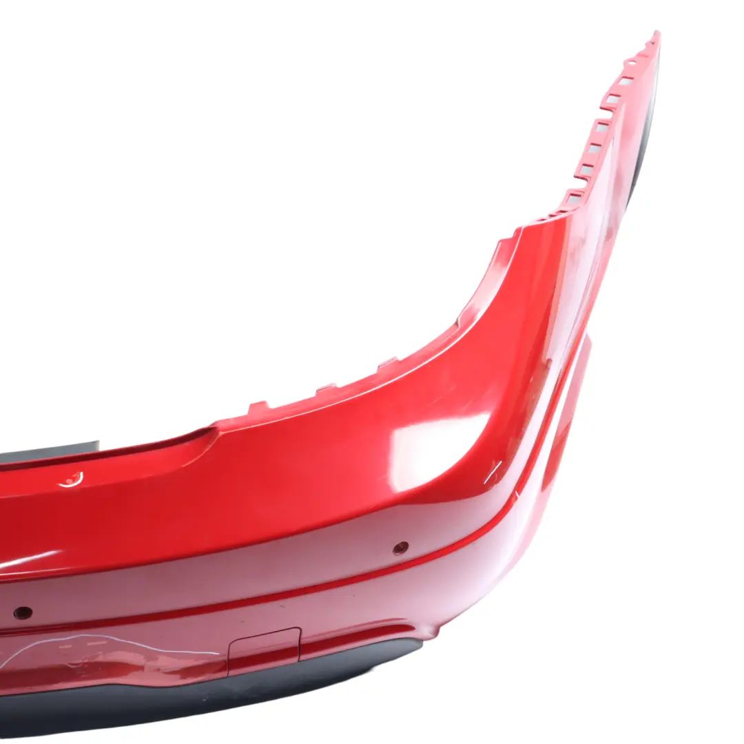 Mercedes W204 Rear Bumper Trim Panel AMG Feueropal Fire Opal Red - 590 - SKU A2048809347-FUP - Part number A2048809347