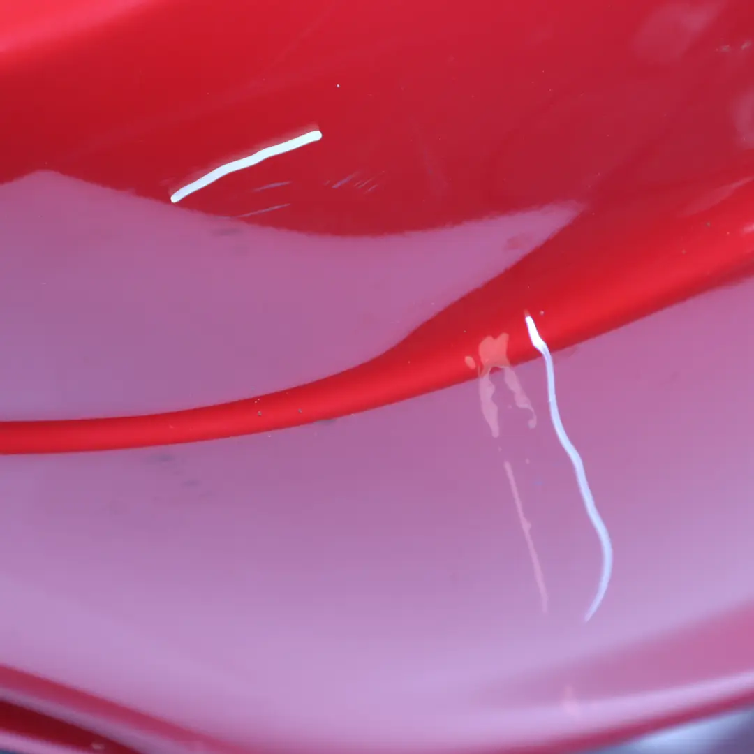 Mercedes W204 Rear Bumper Trim Panel AMG Feueropal Fire Opal Red - 590 - SKU A2048809347-FUP - Part number A2048809347