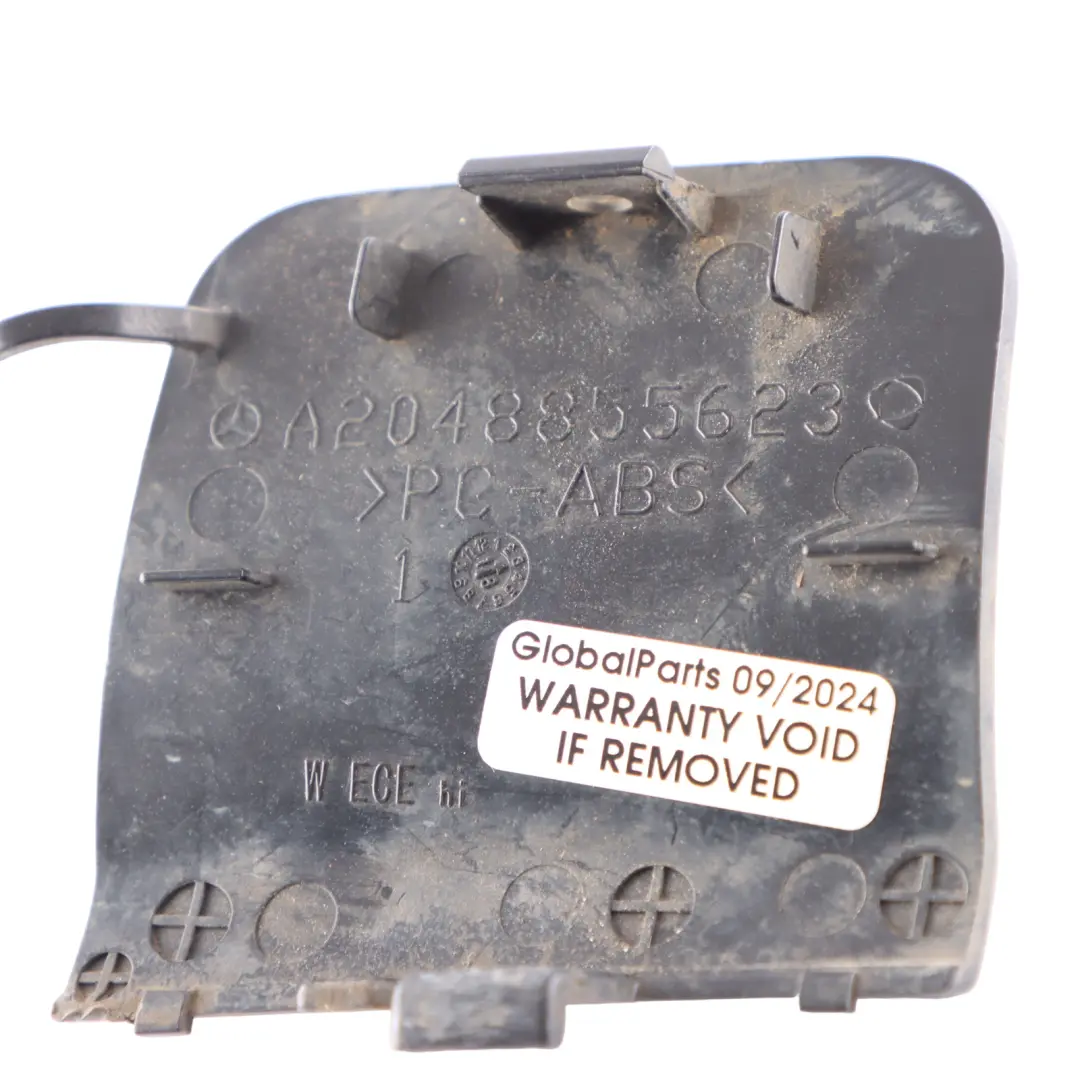  Towing Eye Cover Mercedes W204 Rear Bumper Tenorite Grey - 755 - SKU A2048855623-TNG - Part number A2048855623