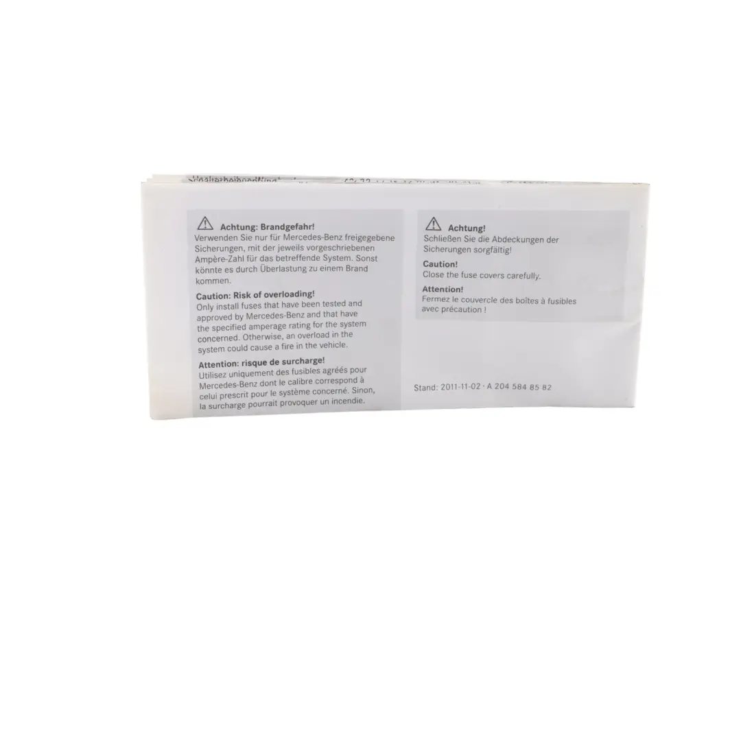 Mercedes W204 Kit Outils Coffre Support Cric De Levage Clé De Roue A2048980007 - SKU A2048980007-3 - Numéro de pièce A2128980914