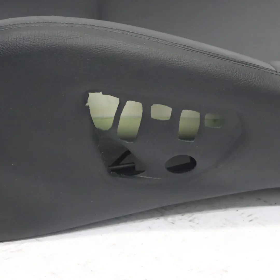 Mercedes W204 Chauffage Sport Siège Avant Droit Housse de Dossier Cuir Noir - SKU A2049101493-6 - Numéro de pièce A2049101493