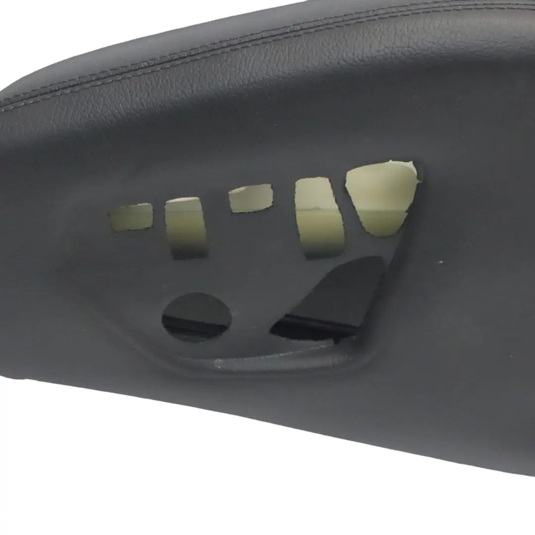 Mercedes W204 Vordersitz Rückenlehne Links Sport Sitz Abdeckung Schwarz Leder - SKU A2049104547-9 - Teilenummer A2049104547