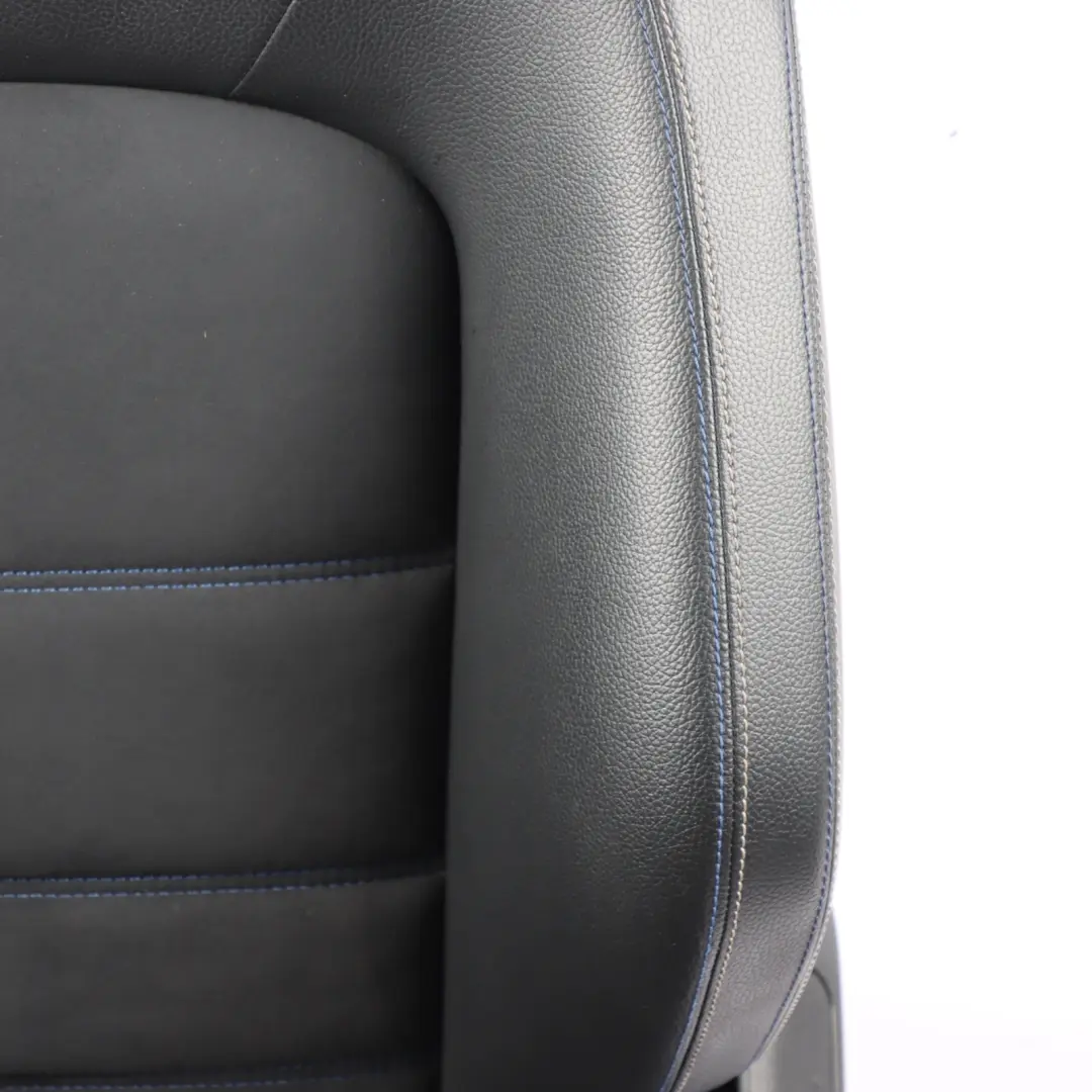 Front Seat Left N/S Heated Leather Linarite Blue to Mercedes C204 AMG Pack with Part number A2049108306 Mercedes C204 AMG Pack Front Seat Left N/S Heated Leather Linarite Blue - SKU A2049108306-1 - Part number A2049108306