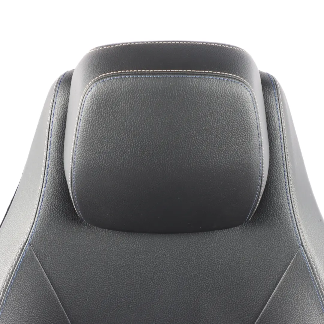 Front Seat Left N/S Heated Leather Linarite Blue to Mercedes C204 AMG Pack with Part number A2049108306 Mercedes C204 AMG Pack Front Seat Left N/S Heated Leather Linarite Blue - SKU A2049108306-1 - Part number A2049108306