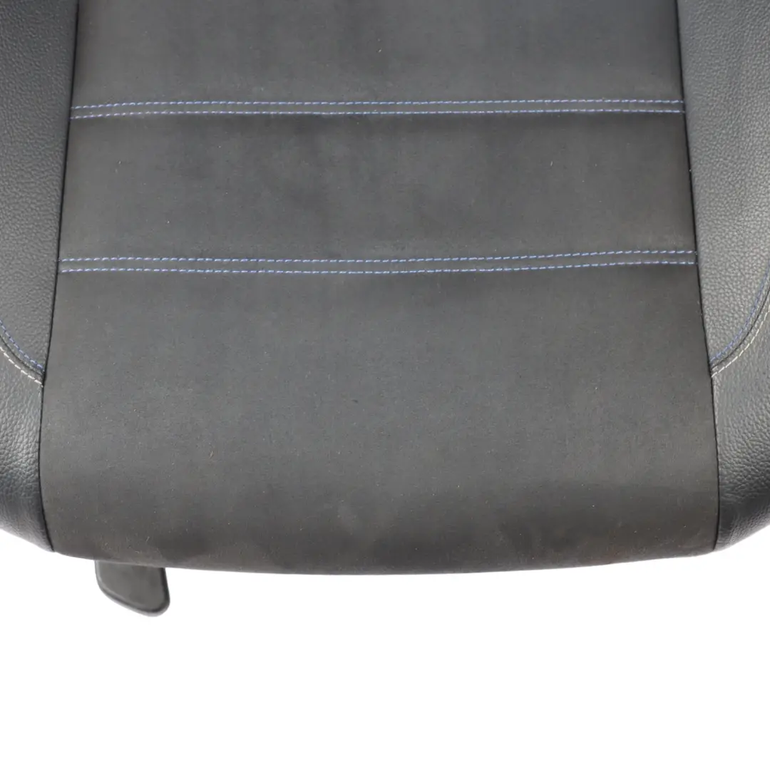 Mercedes C204 AMG Pack Front Seat Left N/S Heated Leather Linarite Blue - SKU A2049108306-1 - Part number A2049108306