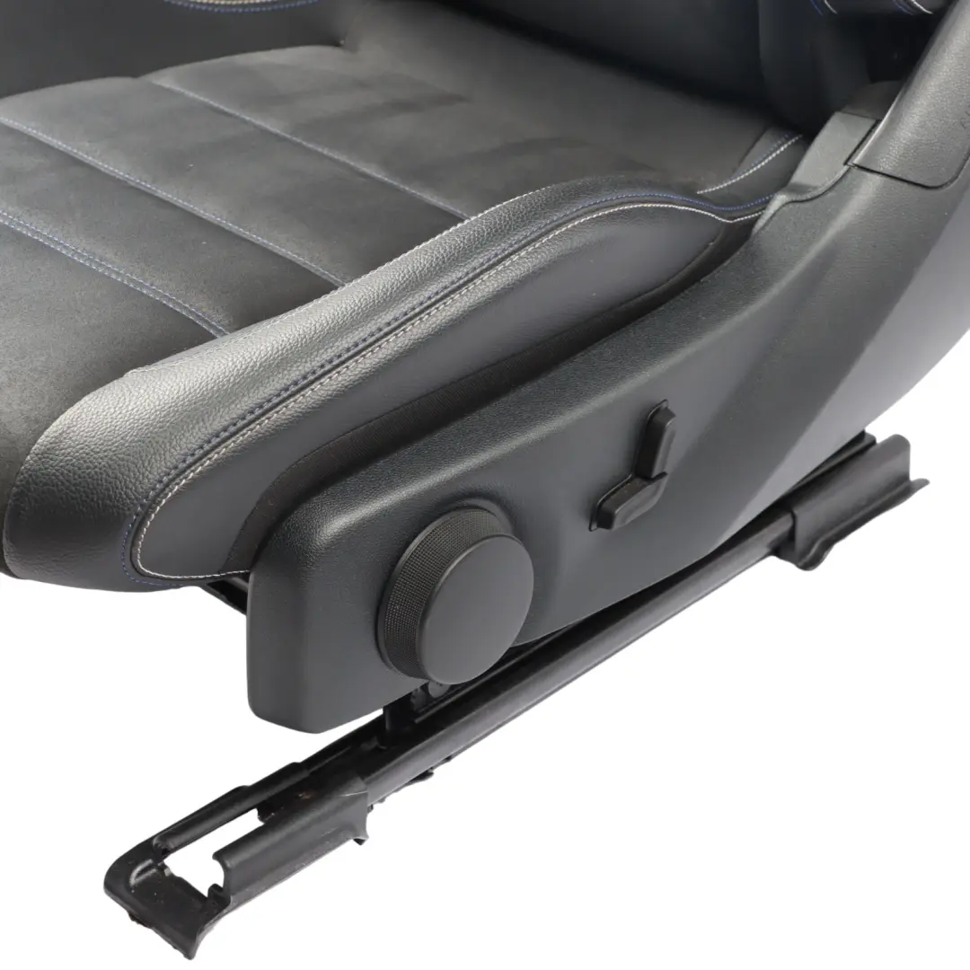 Front Seat Left N/S Heated Leather Linarite Blue to Mercedes C204 AMG Pack with Part number A2049108306 Mercedes C204 AMG Pack Front Seat Left N/S Heated Leather Linarite Blue - SKU A2049108306-1 - Part number A2049108306