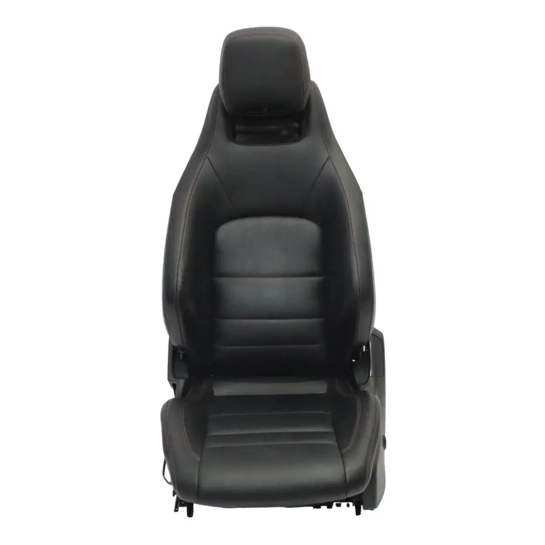  Front Seat Mercedes C207 A207 Left N/S Memory Heated Leather Black Red Threads - SKU RHD-A2049109106-3 - Part number A2049109106
