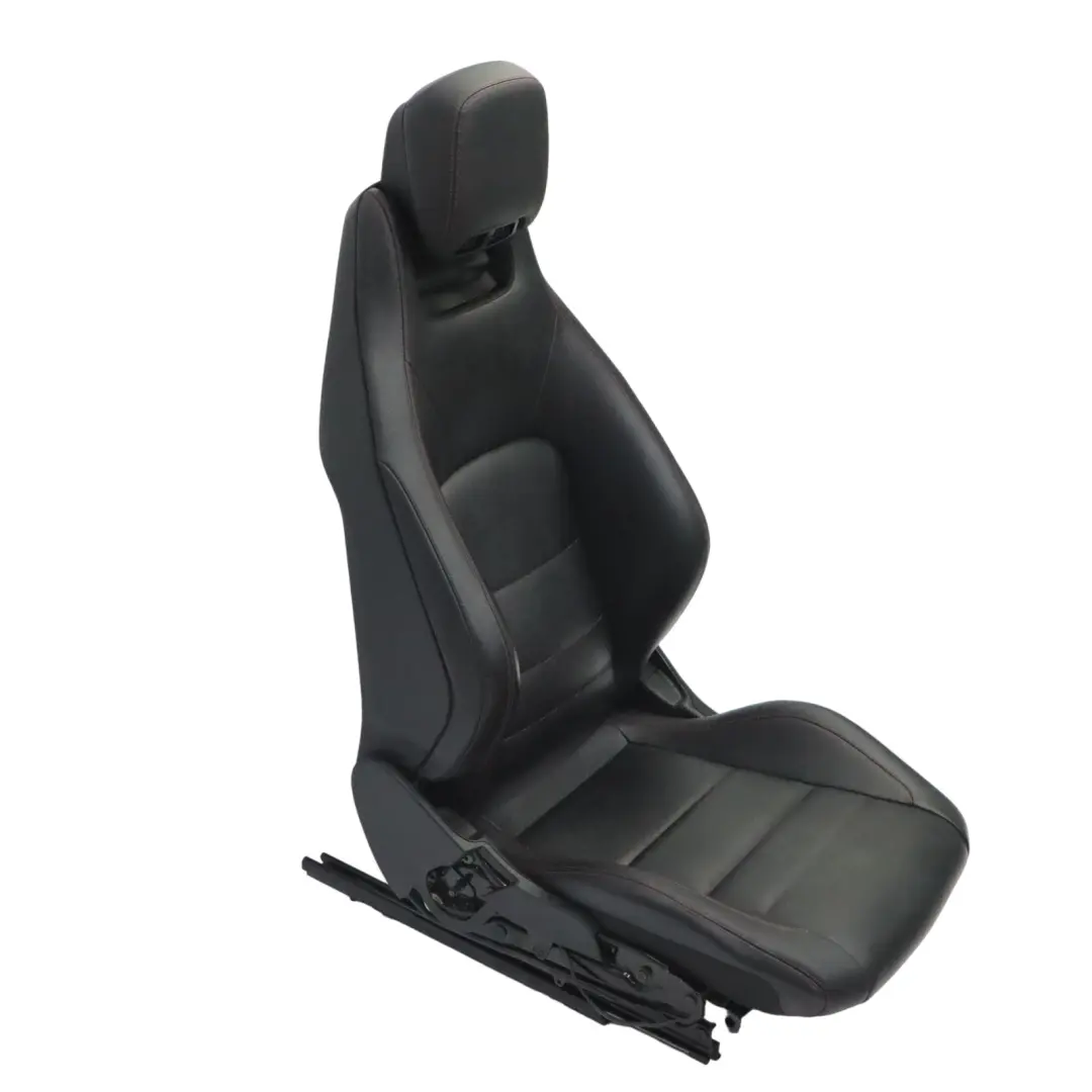  Front Seat Mercedes C207 A207 Left N/S Memory Heated Leather Black Red Threads - SKU RHD-A2049109106-3 - Part number A2049109106