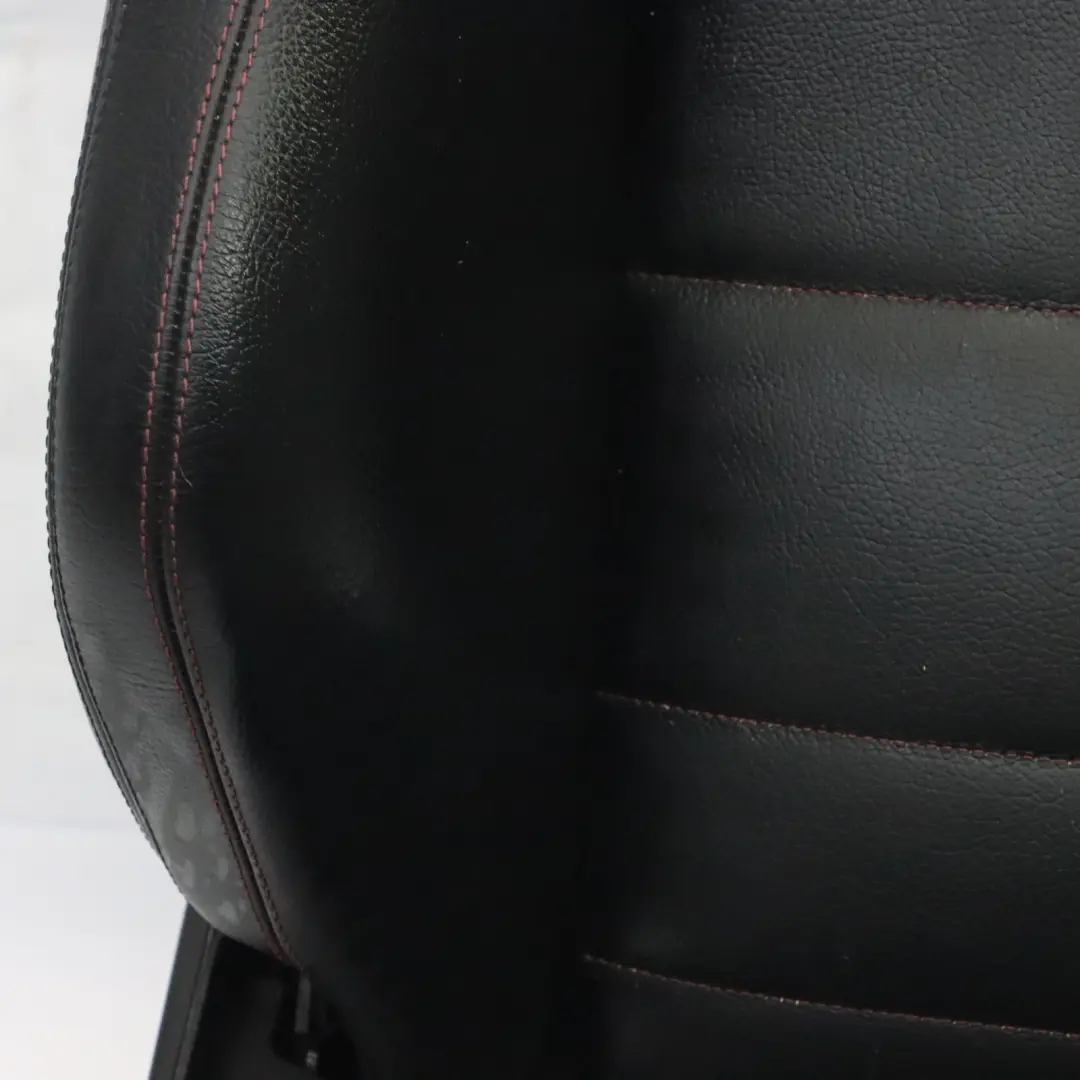  Front Seat Mercedes C207 A207 Left N/S Memory Heated Leather Black Red Threads - SKU RHD-A2049109106-3 - Part number A2049109106