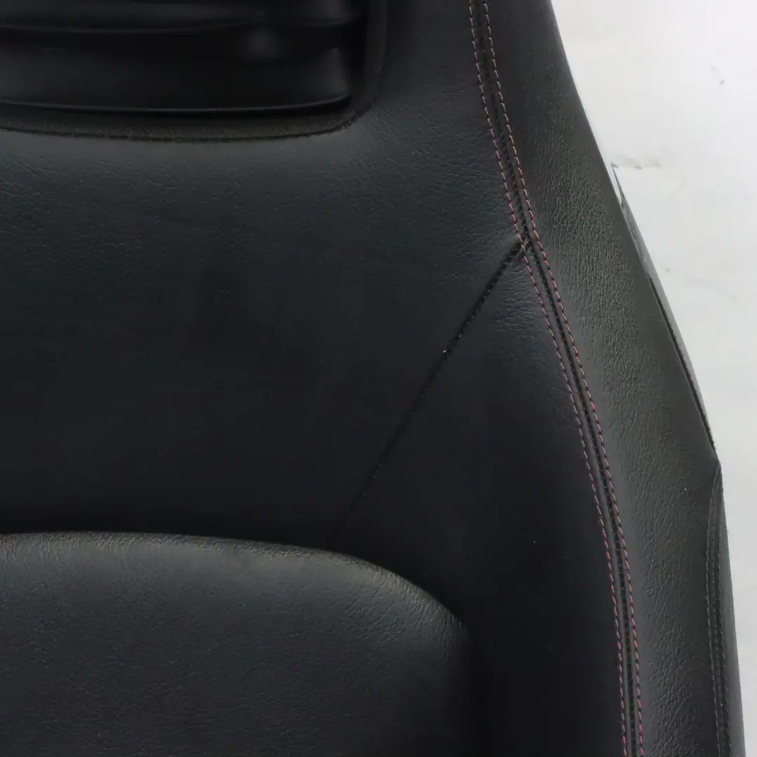 Front Seat Mercedes C207 A207 Left N/S Memory Heated Leather Black Red Threads to with Part number A2049109106 Front Seat Mercedes C207 A207 Left N/S Memory Heated Leather Black Red Threads - SKU RHD-A2049109106-3 - Part number A2049109106