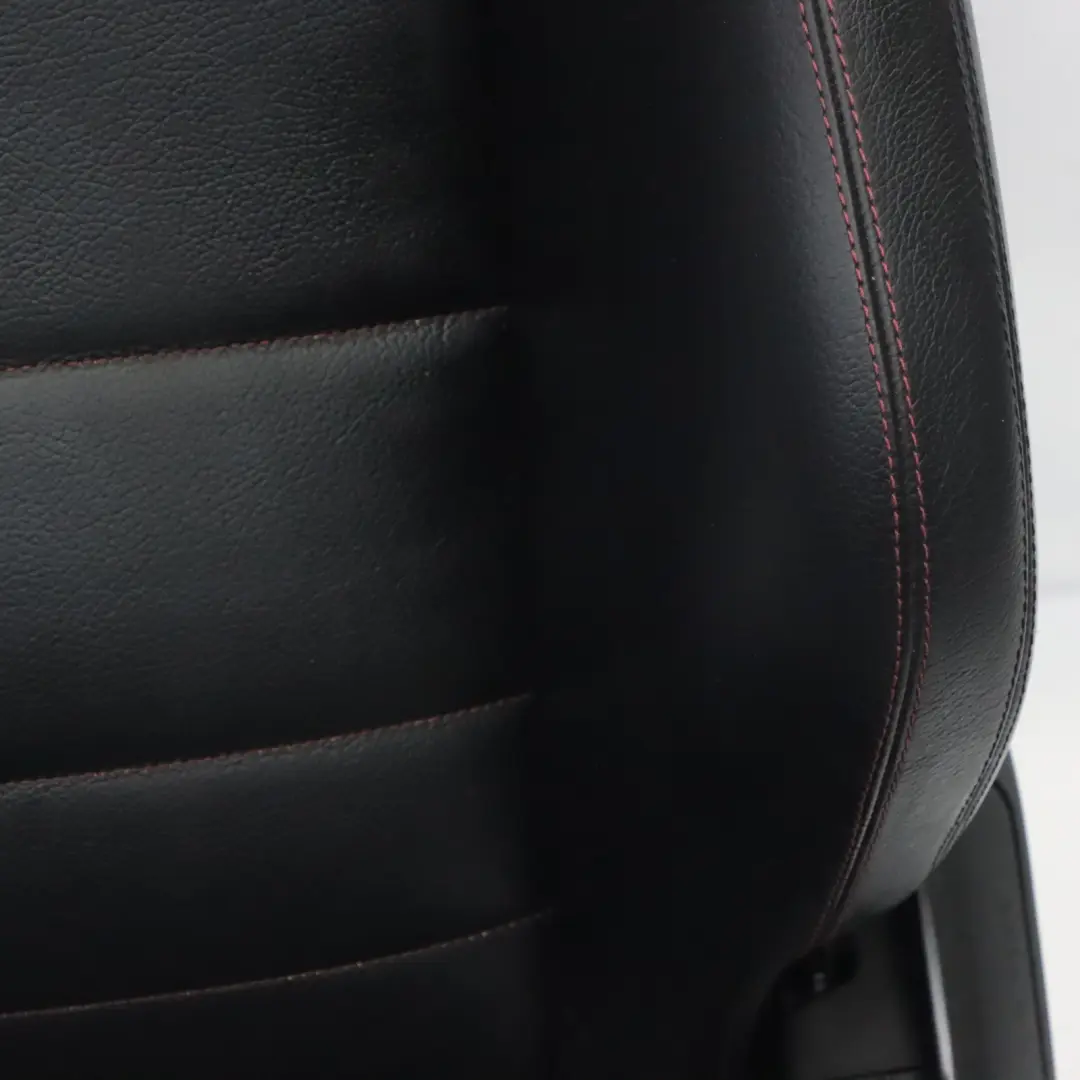  Front Seat Mercedes C207 A207 Left N/S Memory Heated Leather Black Red Threads - SKU RHD-A2049109106-3 - Part number A2049109106