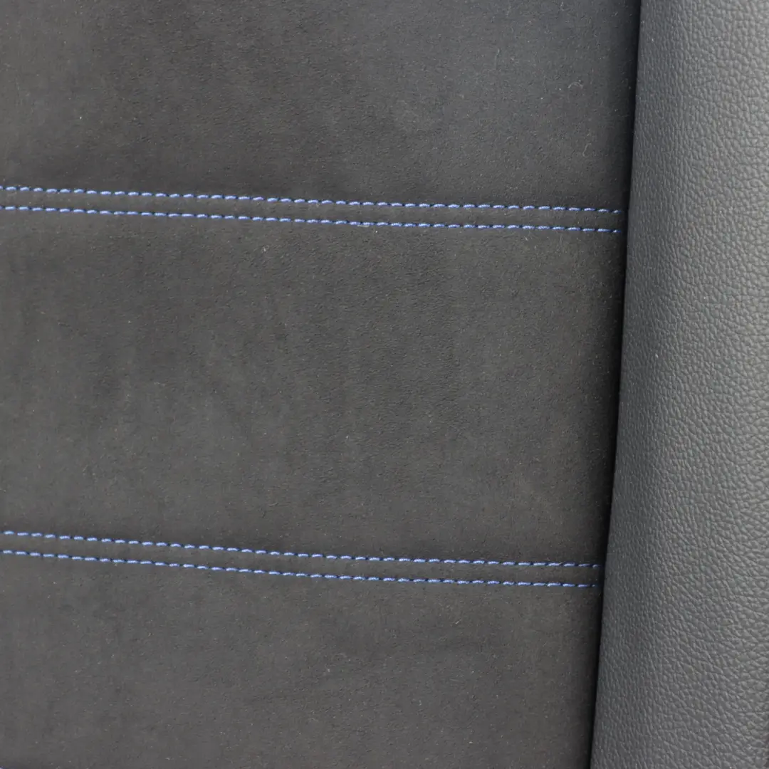 Bench Couch Cover Leather Combination Alcantara Black to Mercedes C204 Rear Seat with Part number A2049202502 Mercedes C204 Rear Seat Bench Couch Cover Leather Combination Alcantara Black - SKU A2049202502 - Part number A2049202502