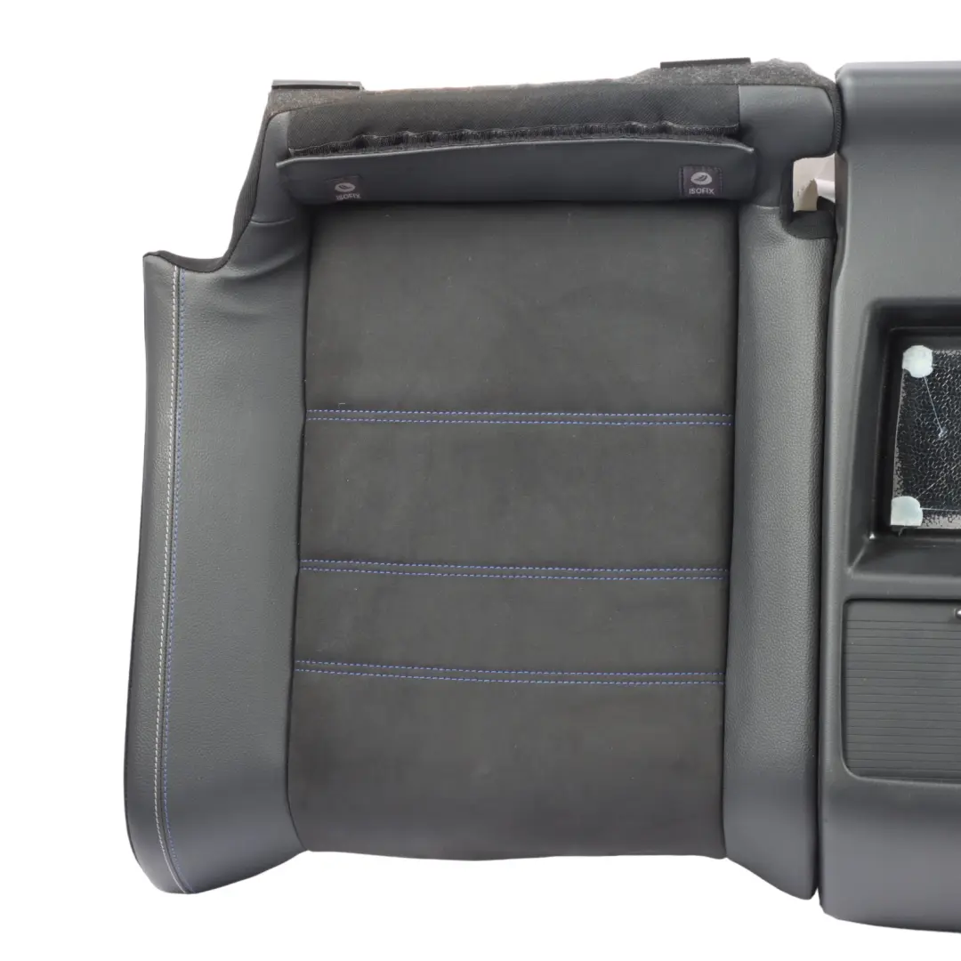 Bench Couch Cover Leather Combination Alcantara Black to Mercedes C204 Rear Seat with Part number A2049202502 Mercedes C204 Rear Seat Bench Couch Cover Leather Combination Alcantara Black - SKU A2049202502 - Part number A2049202502
