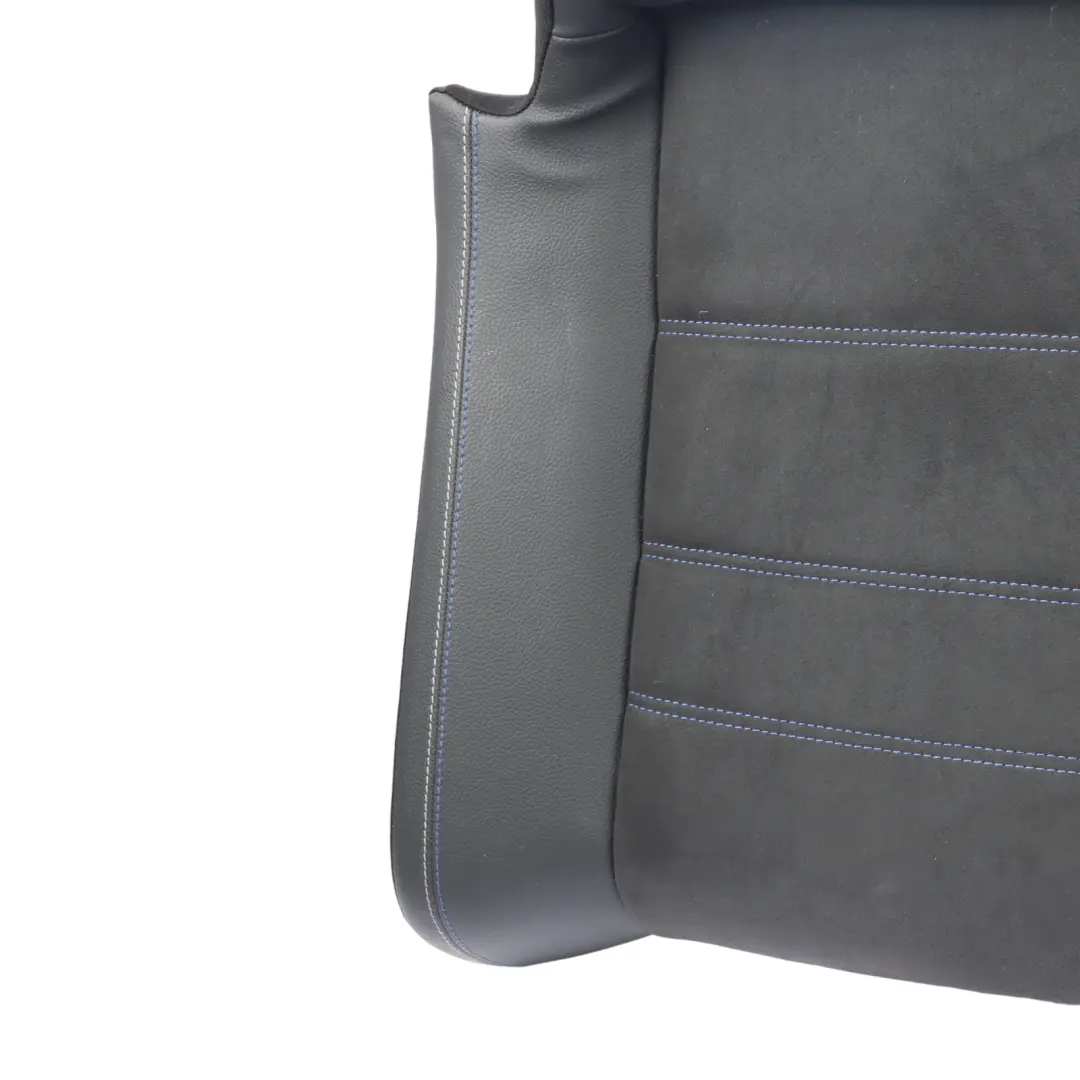 Bench Couch Cover Leather Combination Alcantara Black to Mercedes C204 Rear Seat with Part number A2049202502 Mercedes C204 Rear Seat Bench Couch Cover Leather Combination Alcantara Black - SKU A2049202502 - Part number A2049202502