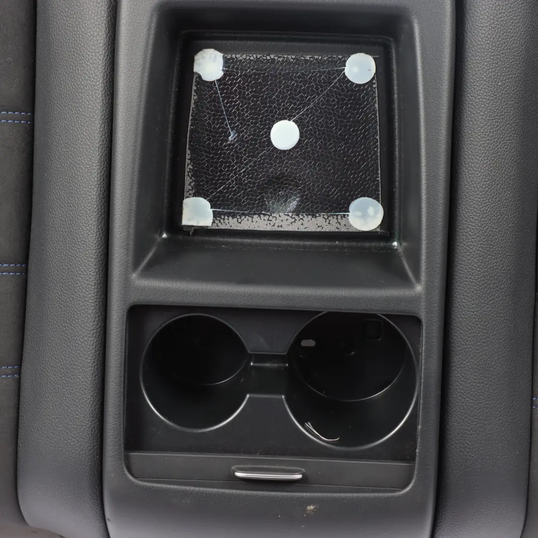 Bench Couch Cover Leather Combination Alcantara Black to Mercedes C204 Rear Seat with Part number A2049202502 Mercedes C204 Rear Seat Bench Couch Cover Leather Combination Alcantara Black - SKU A2049202502 - Part number A2049202502