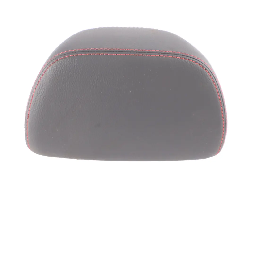 Mercedes W204 Headrest Rear Seat Left Right N/O/S Imitation Leather Red Seam - SKU A2049709750 - Part number A2049709750