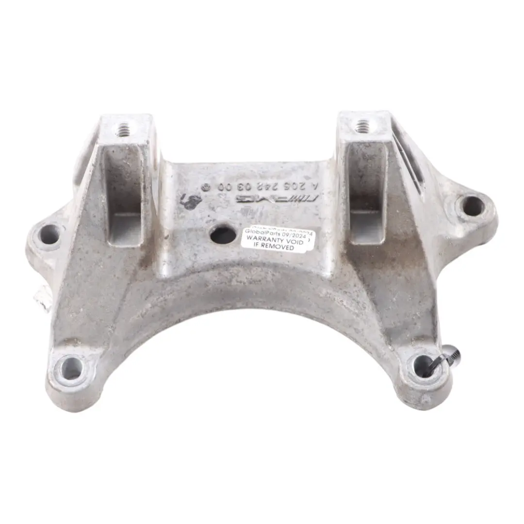 Mercedes W205 C63 AMG Gearbox Transmission Bearing Mount Bracket - SKU A2052420300 - Part number A2052420300