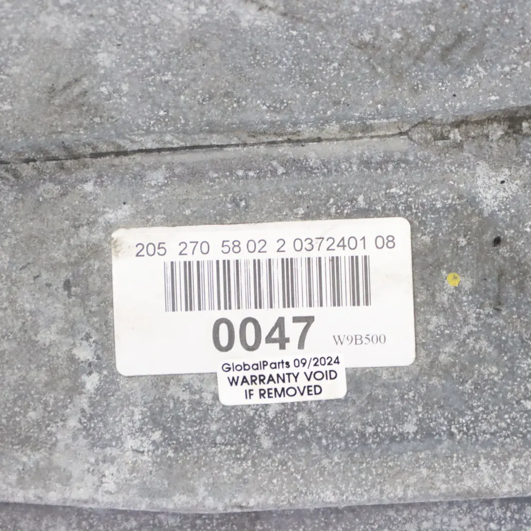Mercedes W205 Boîte Vitesses Automatique 725.018 725018 A2052705802 GARANTIE - SKU A7252704312 - Numéro de pièce A7252704312