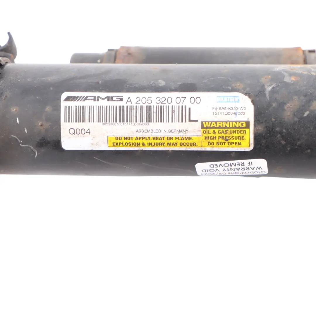 C63 W205 AMG Shock Absorber Spring Strut Front Left N/S to Mercedes with Part number A2053200700 Mercedes C63 W205 AMG Shock Absorber Spring Strut Front Left N/S - SKU A2053231500 - Part number A2053200700