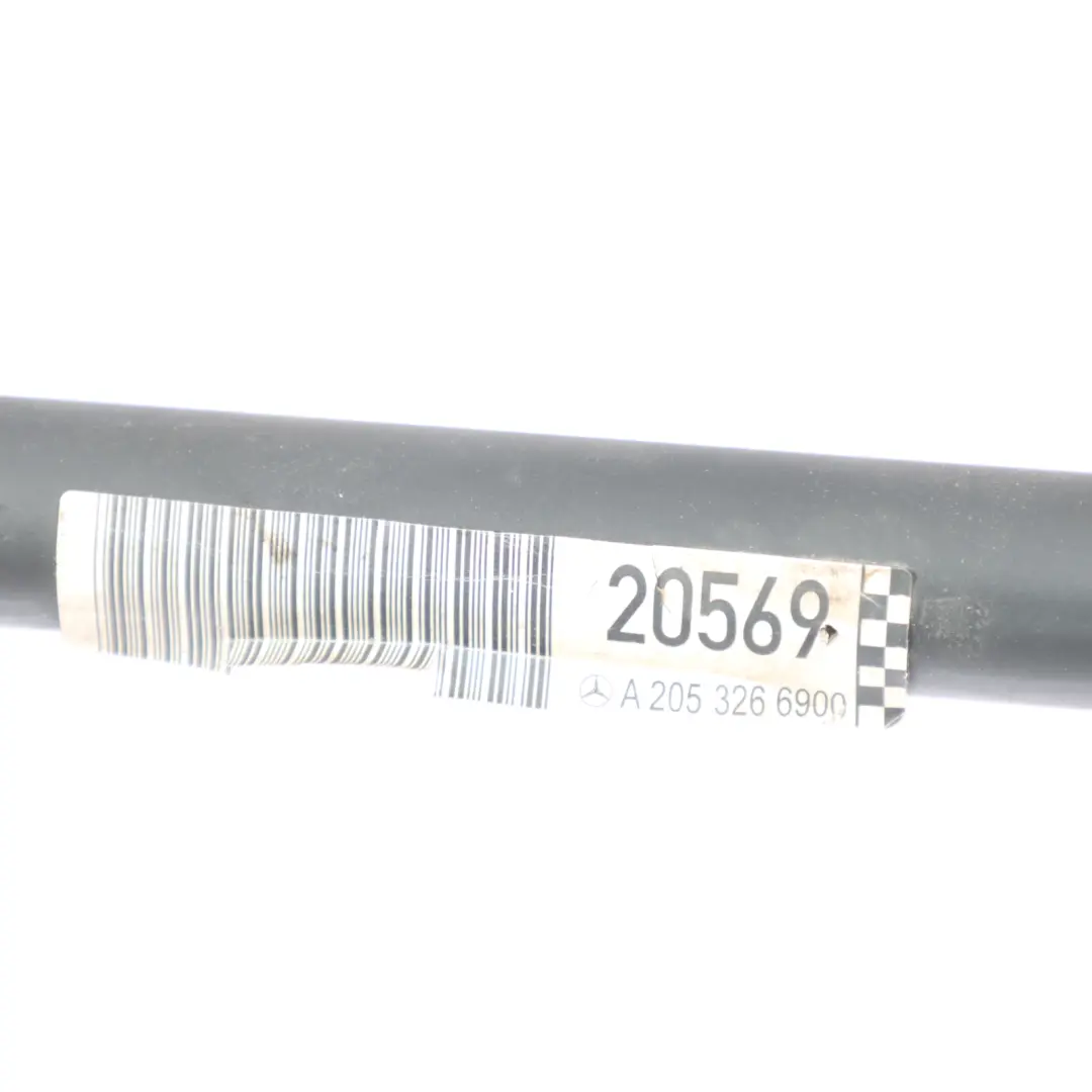Barra Stabilizzatrice Posteriore Antirollio per Mercedes W205 con numero di parte A2053267300 Mercedes W205 Barra Stabilizzatrice Posteriore Antirollio - SKU A2053267300 - Numero di parte A2053267300