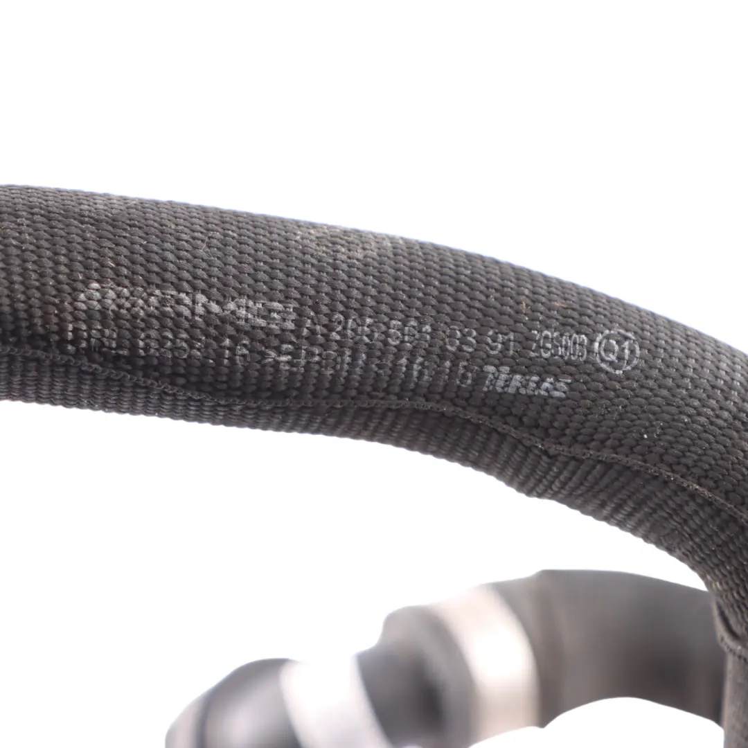 Water Coolant Pipe Hose Line to Mercedes W205 Engine with Part number A2055010391 Mercedes W205 Engine Water Coolant Pipe Hose Line - SKU A2055010391 - Part number A2055010391