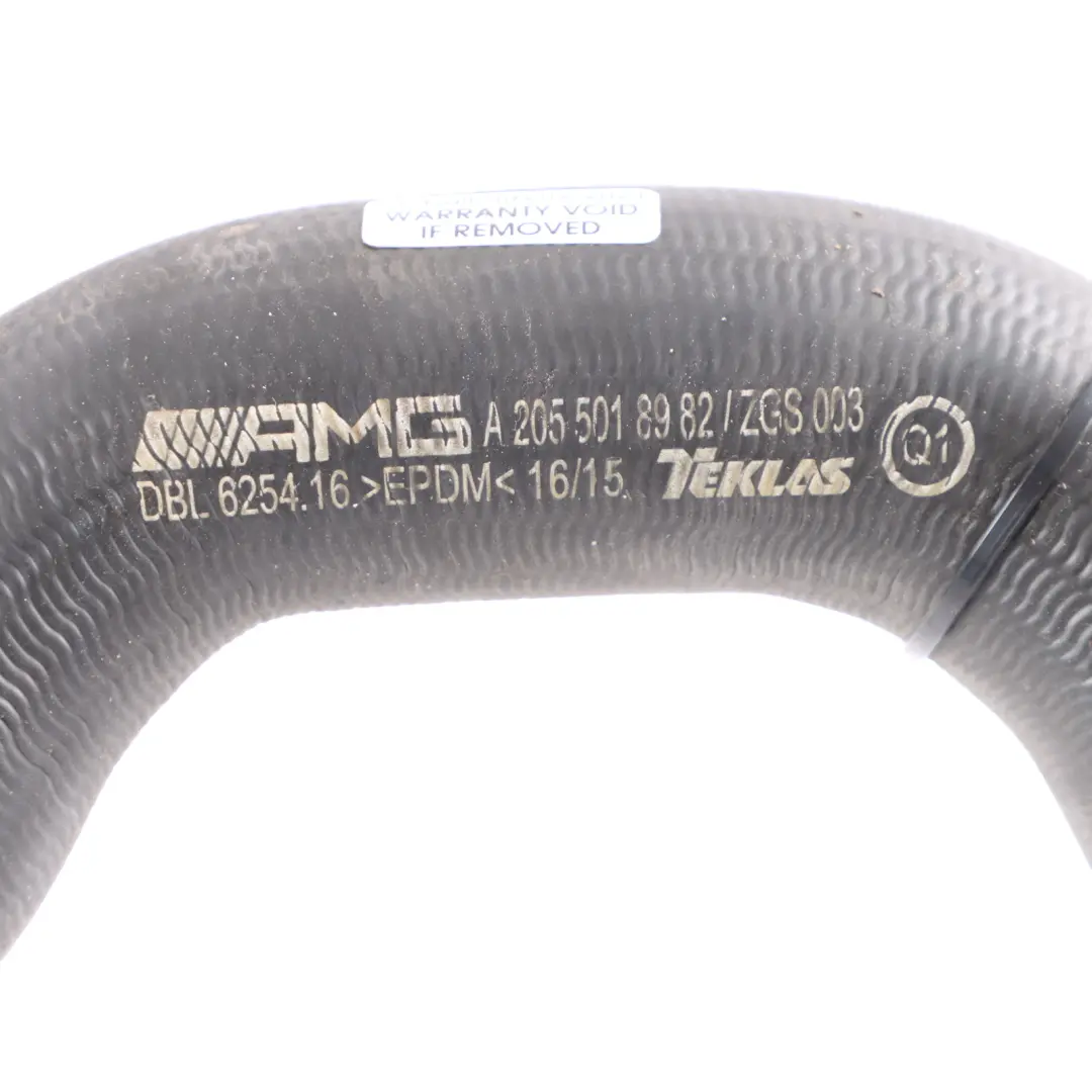 Mercedes W205 Water Coolant Return Pipe Hose Line - SKU A2055018982 - Part number A2055018982