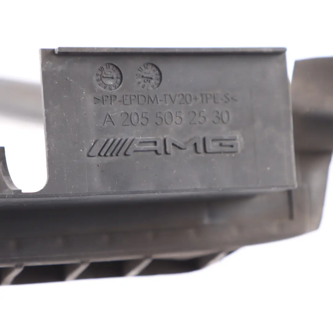 C63 W205 E63 W213 AMG Radiator Air Duct Baffle Channel to Mercedes with Part number A2055052530 Mercedes C63 W205 E63 W213 AMG Radiator Air Duct Baffle Channel - SKU A2055052530 - Part number A2055052530