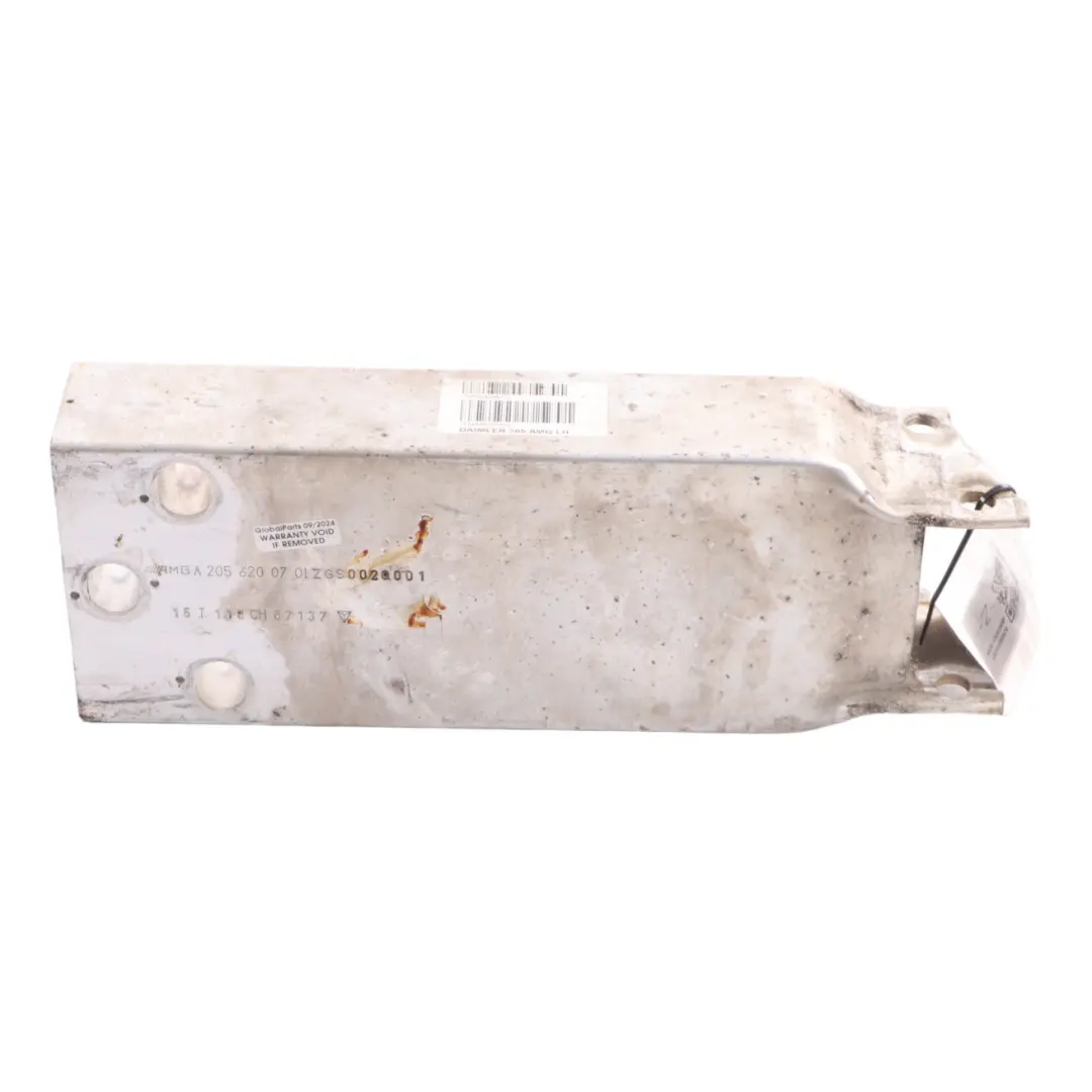 Front Bumper Left N/S Reinforcement Bracket Holder to Mercedes W205 with Part number A2056200701 Mercedes W205 Front Bumper Left N/S Reinforcement Bracket Holder - SKU A2056200701 - Part number A2056200701